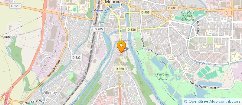 localisation de l'entreprise HEMTROIS à MEAUX