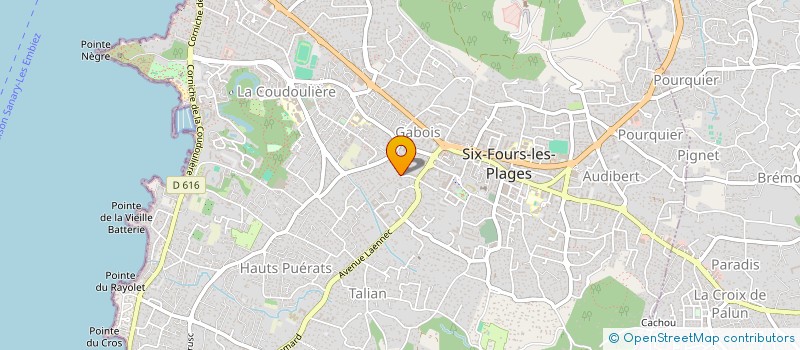 localisation de l'entreprise HEMU à SIX-FOURS-LES-PLAGES