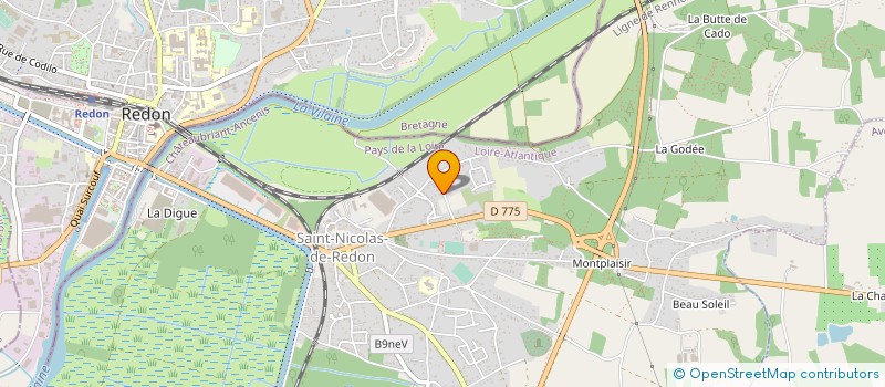 localisation de l'entreprise HEMVE  SAINT-NICOLAS-DE-REDON