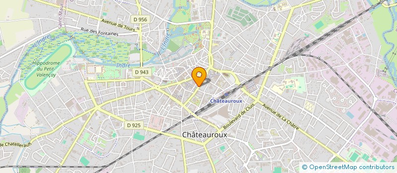 localisation de l'entreprise HEN CO à CHATEAUROUX
