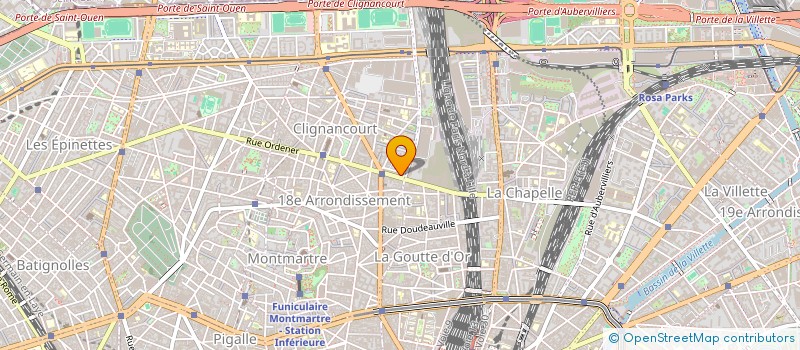 localisation de l'entreprise HENA  PARIS