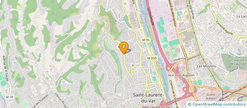 localisation de l'entreprise HENA à SAINT-LAURENT-DU-VAR