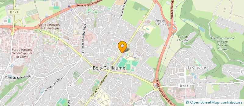 localisation de l'entreprise HENAB à BOIS-GUILLAUME