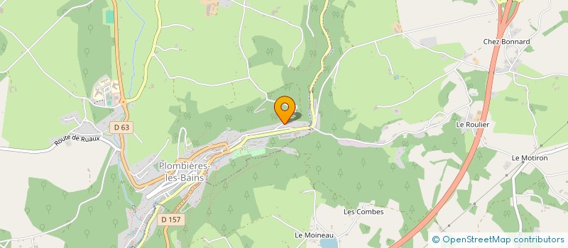 localisation de l'entreprise HENAVIR  PLOMBIERES-LES-BAINS