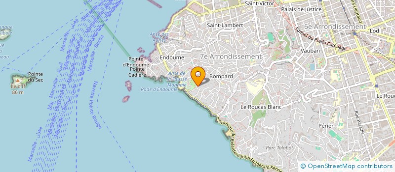 localisation de l'entreprise HENCEC  MARSEILLE