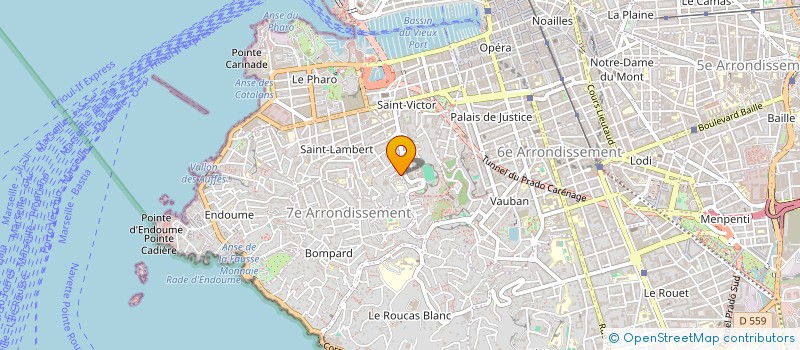 localisation de l'entreprise HENCLAU à MARSEILLE