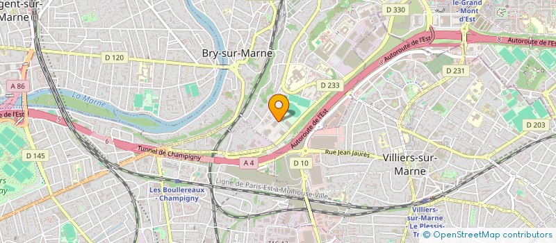 localisation de l'entreprise HENCO à BRY-SUR-MARNE