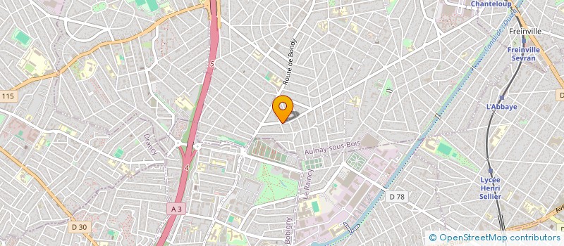 localisation de l'entreprise HEND à AULNAY-SOUS-BOIS