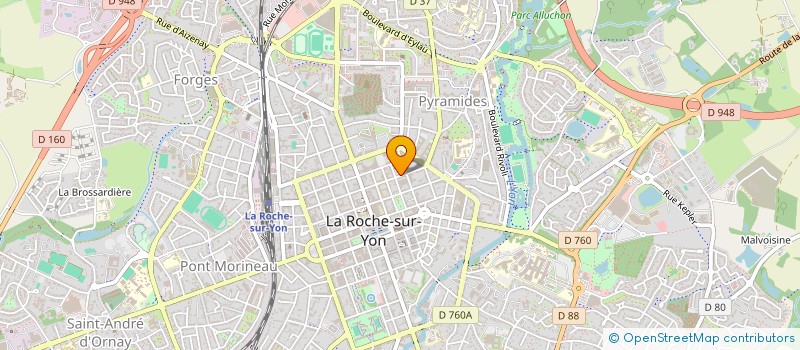 localisation de l'entreprise HENDAIA à ROCHE SUR YON (LA)