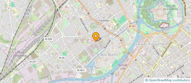 localisation de l'entreprise HENDDU  LILLE