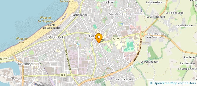 localisation de l'entreprise HENDERSON  SAINT-MALO