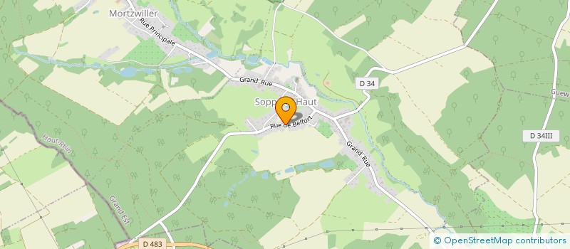 localisation de l'entreprise HENDERSON  LE HAUT SOULTZBACH