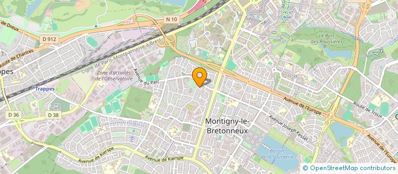 localisation de l'entreprise HENDERSON EXECUTIVE FINANCE  MONTIGNY-LE-BRETONNEUX