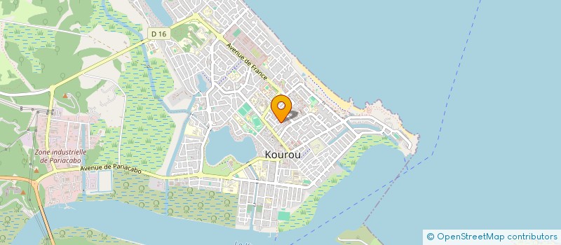 localisation de l'entreprise HENDERVAL à KOUROU