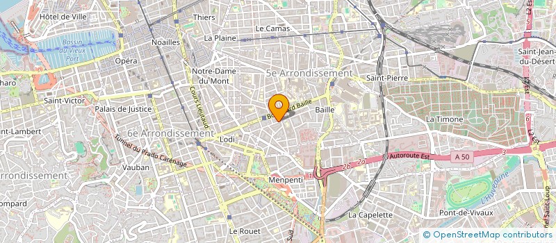 localisation de l'entreprise HENDIYA  MARSEILLE