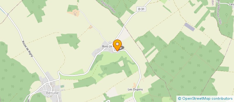 localisation de l'entreprise HENDRICKX  BERULLE