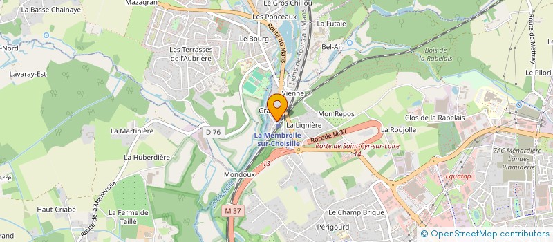 localisation de l'entreprise HENERE CONSULTING  SAINT-CYR-SUR-LOIRE