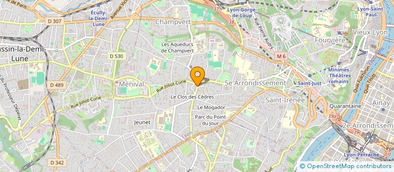 localisation de l'entreprise HENG  LYON