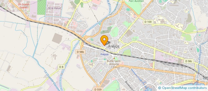 localisation de l'entreprise HENG ASIA à FREJUS