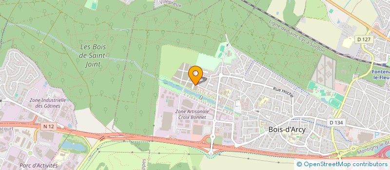 localisation de l'entreprise HENG YUAN  BOIS-D'ARCY