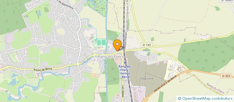 localisation de l'entreprise HENGBART  RANG-DU-FLIERS