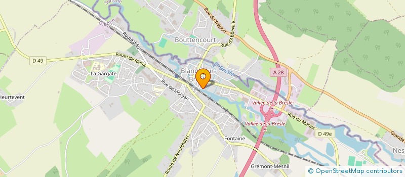 localisation de l'entreprise HENGELUNE à BLANGY-SUR-BRESLE