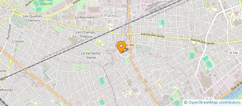 localisation de l'entreprise HENGKOR CONSULTING  BEZONS