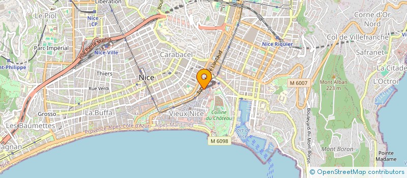 localisation de l'entreprise HENGLONG à NICE