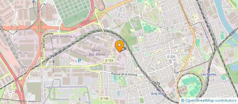 localisation de l'entreprise HENHOC  ORLY