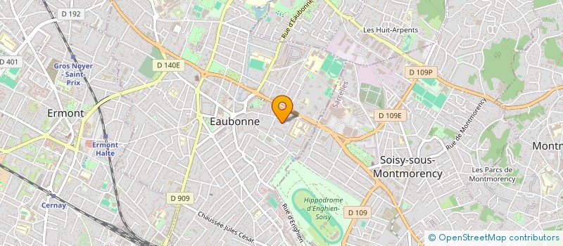 localisation de l'entreprise HENHOUSE ENTERTAINMENT à EAUBONNE