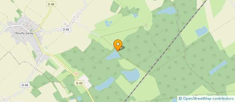 localisation de l'entreprise HENHOUSE FUNK BAND  ROUILLY-SACEY