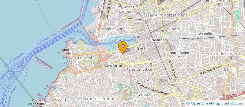 localisation de l'entreprise HENIA MAVRO à MARSEILLE
