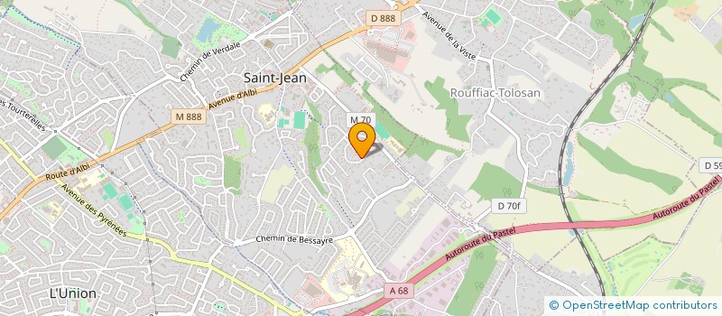 localisation de l'entreprise HENIDY à SAINT-JEAN