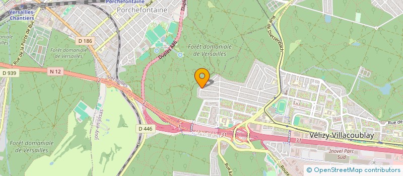 localisation de l'entreprise HENIN PATRIMOINE à VELIZY-VILLACOUBLAY