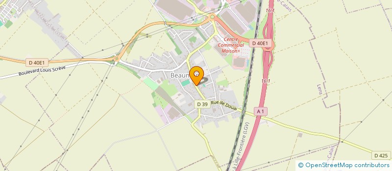 localisation de l'entreprise HENIN TIR à HENIN-BEAUMONT
