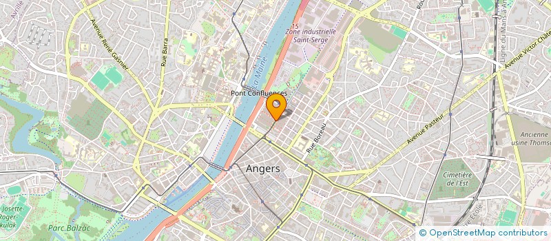 localisation de l'entreprise HENJOY HOSPITALITY DIFFERENTLY à ANGERS