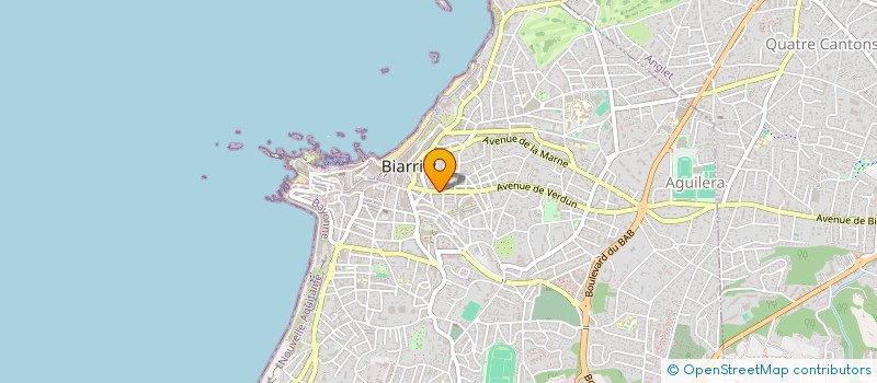 localisation de l'entreprise HENJULOU à BIARRITZ