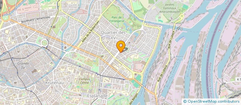 localisation de l'entreprise HENKO à STRASBOURG