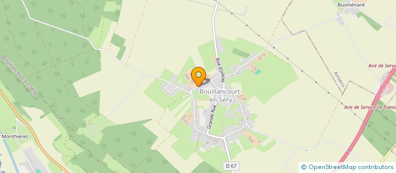 localisation de l'entreprise HENLOU  BOUILLANCOURT-EN-SERY