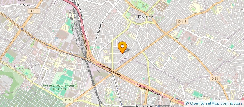 localisation de l'entreprise HENNA EVENTS à DRANCY