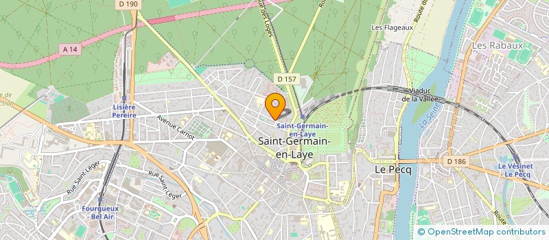 localisation de l'entreprise HENNEMONT 6  SAINT-GERMAIN-EN-LAYE