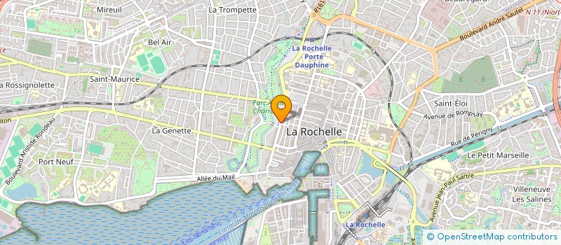 localisation de l'entreprise HENNEQUIN FAMILY HOLDING  LA ROCHELLE