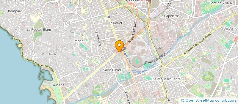 localisation de l'entreprise HENNER MEDITERRANEE à MARSEILLE