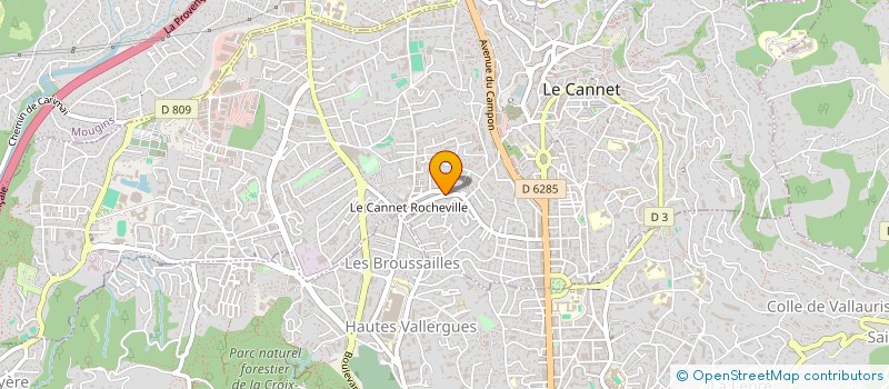 localisation de l'entreprise HENNICHE BATIMENT à LE CANNET