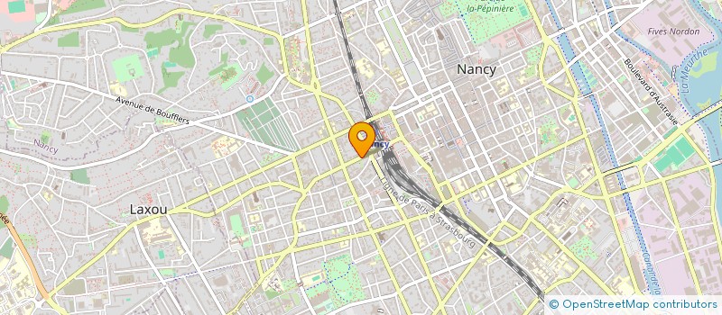 localisation de l'entreprise HENNRICH ET HEISSER à NANCY