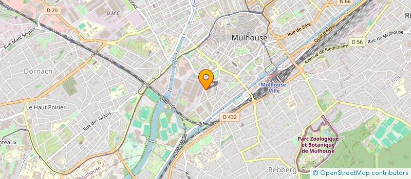 localisation de l'entreprise HENNY-DEMAEL CAROLINE  MULHOUSE