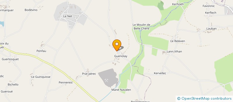 localisation de l'entreprise HENO à NOYAL-PONTIVY