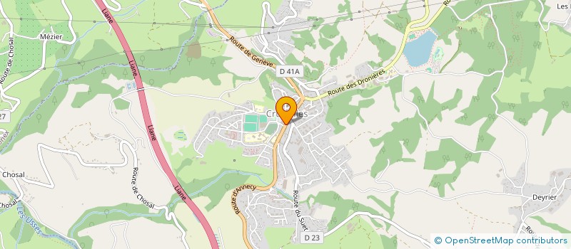 localisation de l'entreprise HENOCH  CRUSEILLES