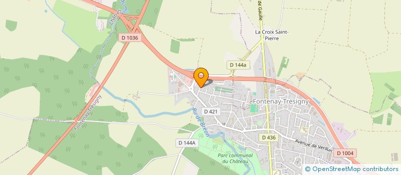 localisation de l'entreprise HENOCH SERVICES  FONTENAY-TRESIGNY