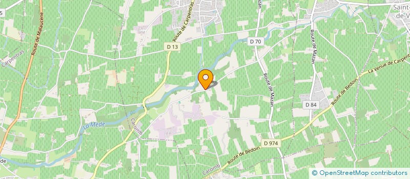 localisation de l'entreprise HENOCQ  CAROMB